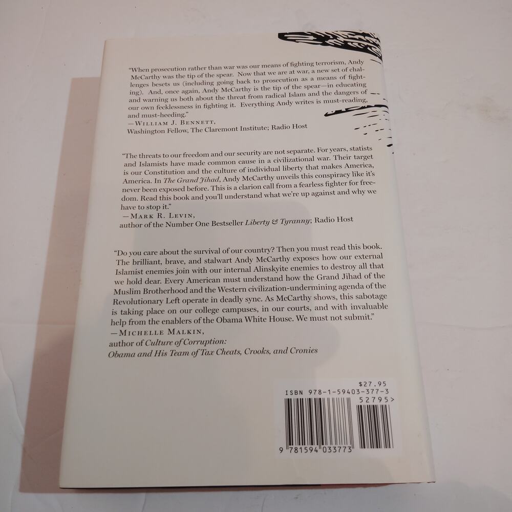 The Grand Jihad 2010 First American Edition Hardcover Excellent Condition - Picture 4 of 5